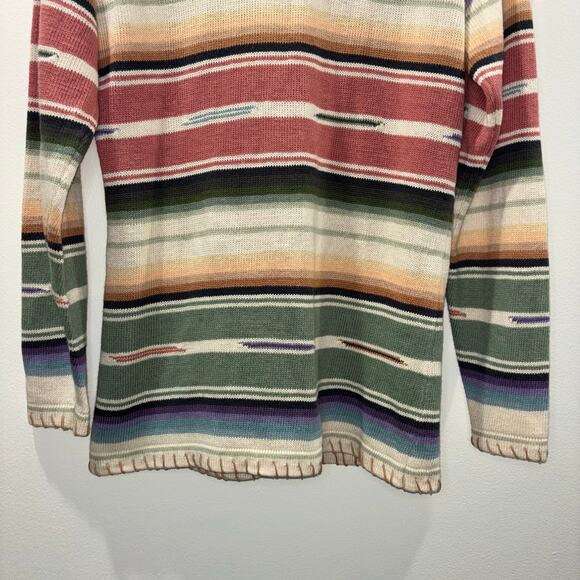 Ralph Lauren Country 90s Vintage Rare Western Aztec Southwest Sweater Cardigan - Picture 11 of 15
